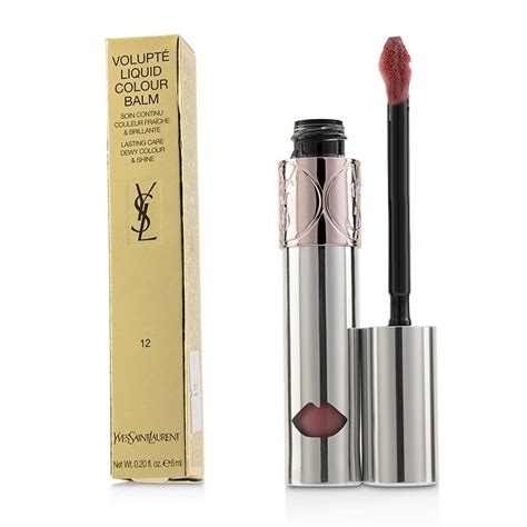 ysl volupte liquid balm chase me nude|Yves Saint Laurent Volupté Liquid Colour Balm, 12 Chase Me Nude.